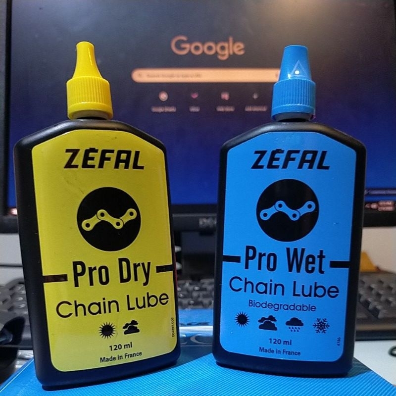 Huile Lubrifiante Zefal Pro Wet Lube 120 Ml - Pour Chaînes De Vélo Et Pièces Mécaniques - Résiste à L'eau