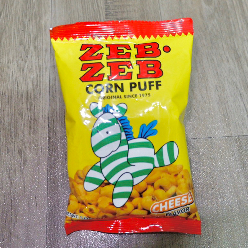 10 PIECES ZEBZEB CORN PUFF CHEESE FLAVOR (35 grams) Shopee Philippines