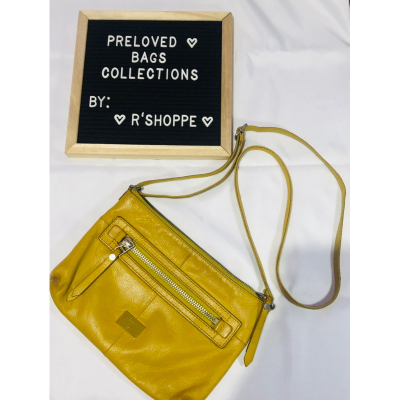 FOSSIL CROSSBODY BAG PRELOVED Shopee Philippines