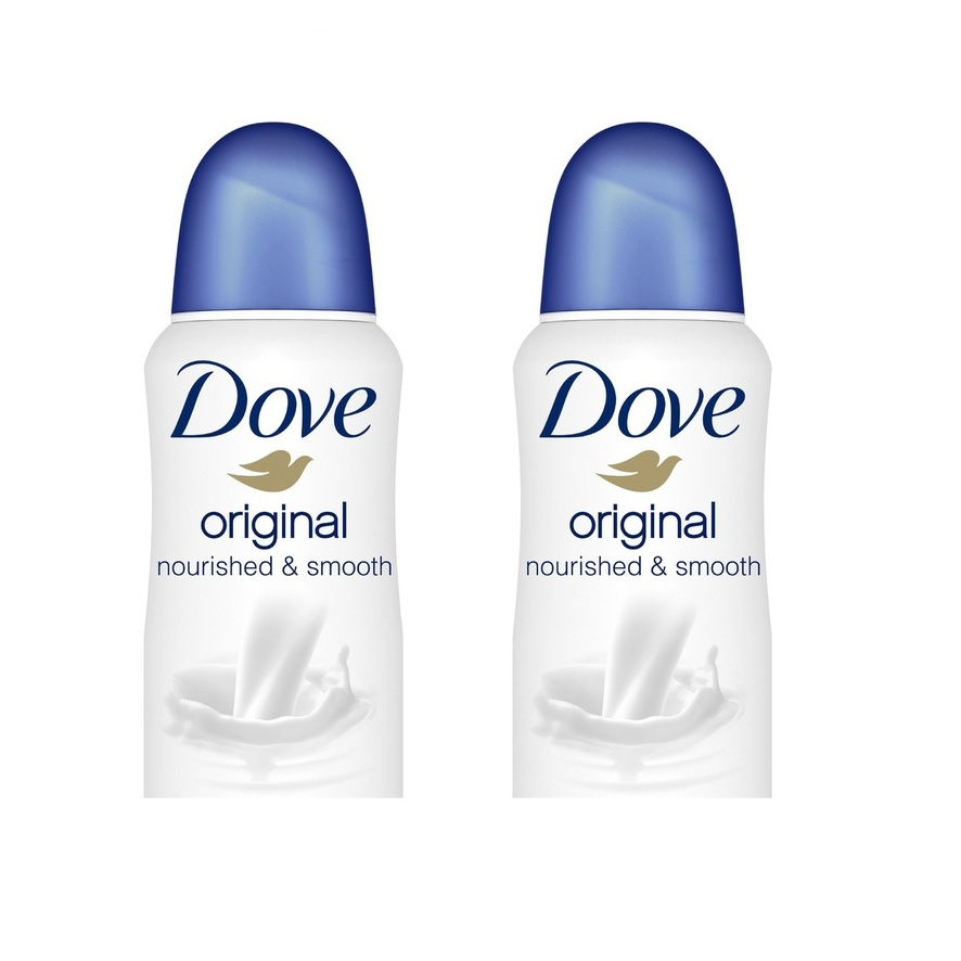 Dove Deodorant Spray Original Nourished And Smooth 150ML x2 Shopee
