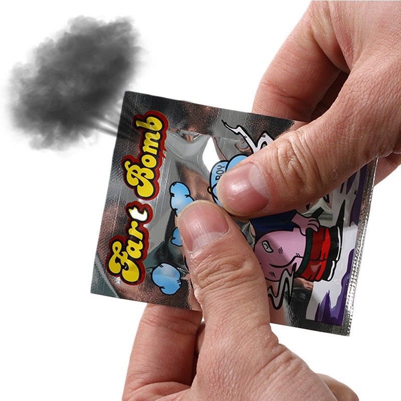 1pc only fart bomb / bad smell prank / loot bag filler toy / stinky