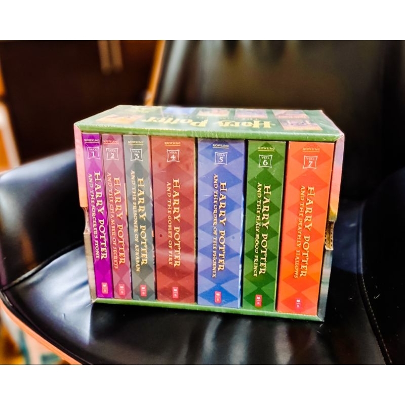 Harry Potter The Complete Series Boxed Set Paperback by J. K. Rowling Shopee Philippines