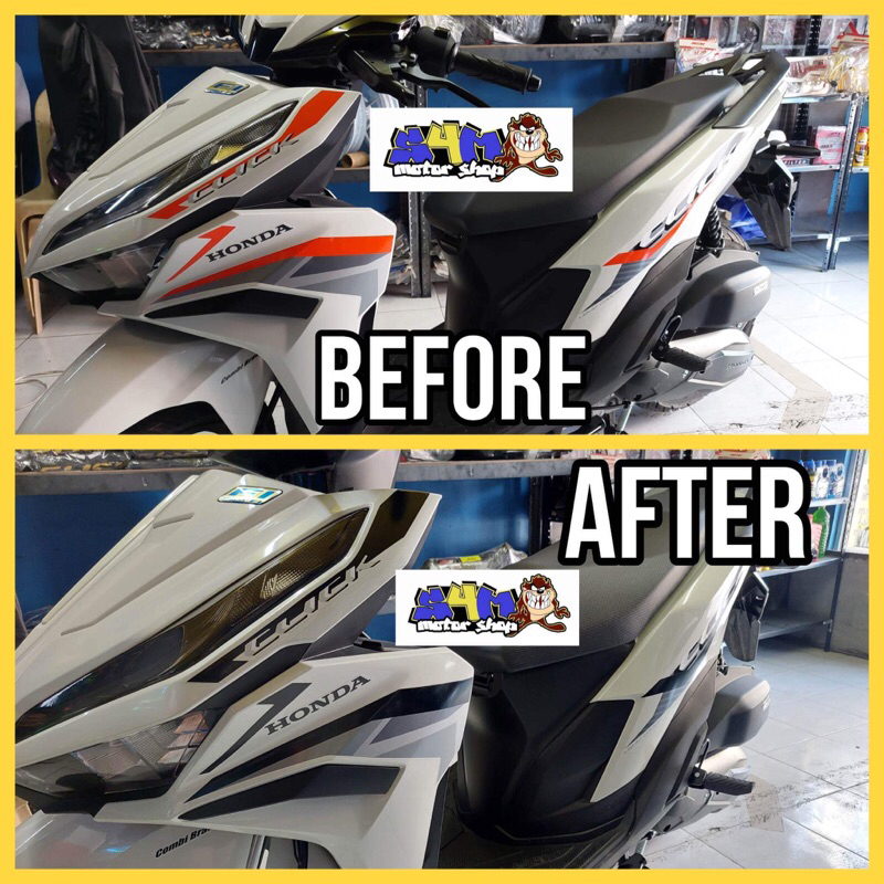 honda click 125i orange
