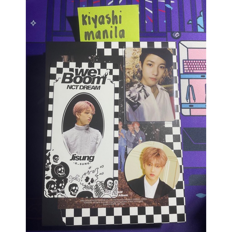 NCT Dream We Boom Album Complete Inclusions Unsealed Photocards Photobook CD White Black