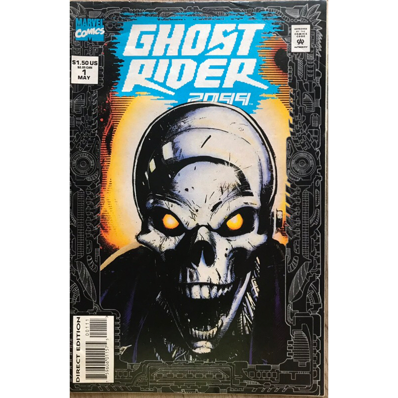 Ghost Rider 2099 #1 (1994) 1st Appearance of Kenshiro 