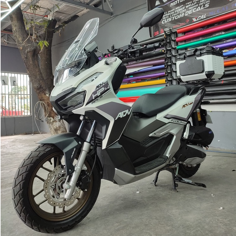 PRINTED Honda ADV 160 HP4 Race Black and Gray Color Accent Decals ...