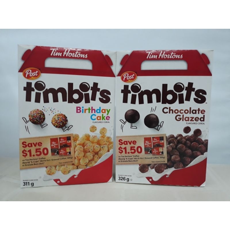 Tim Hortons Timbits Cereal (311g) SALE! SRP450 Shopee Philippines