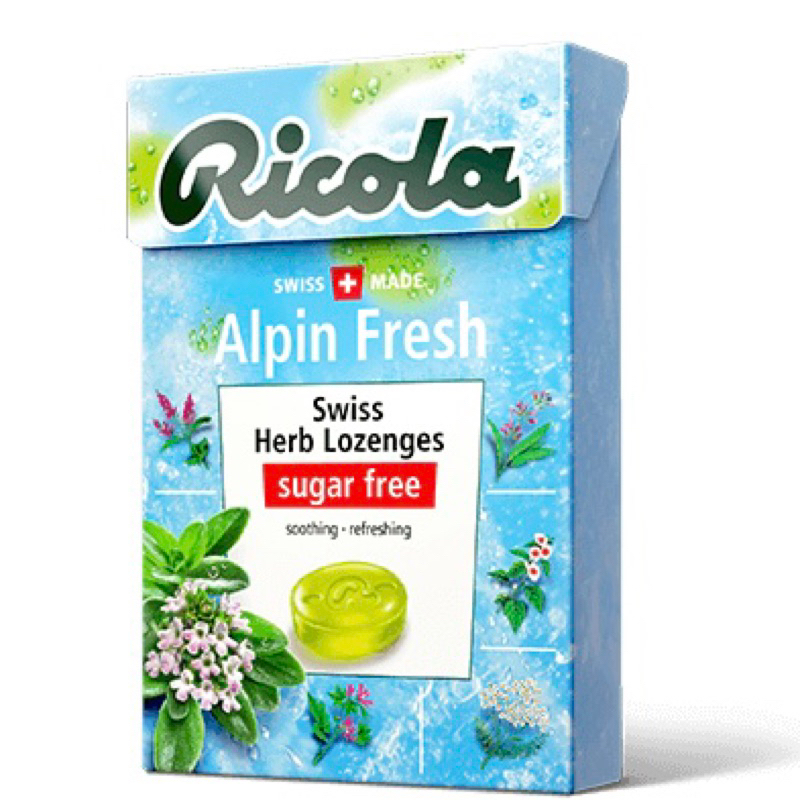 Ricola Swiss Herb Lozenges Throat Soothing Candy Drops Shopee Philippines