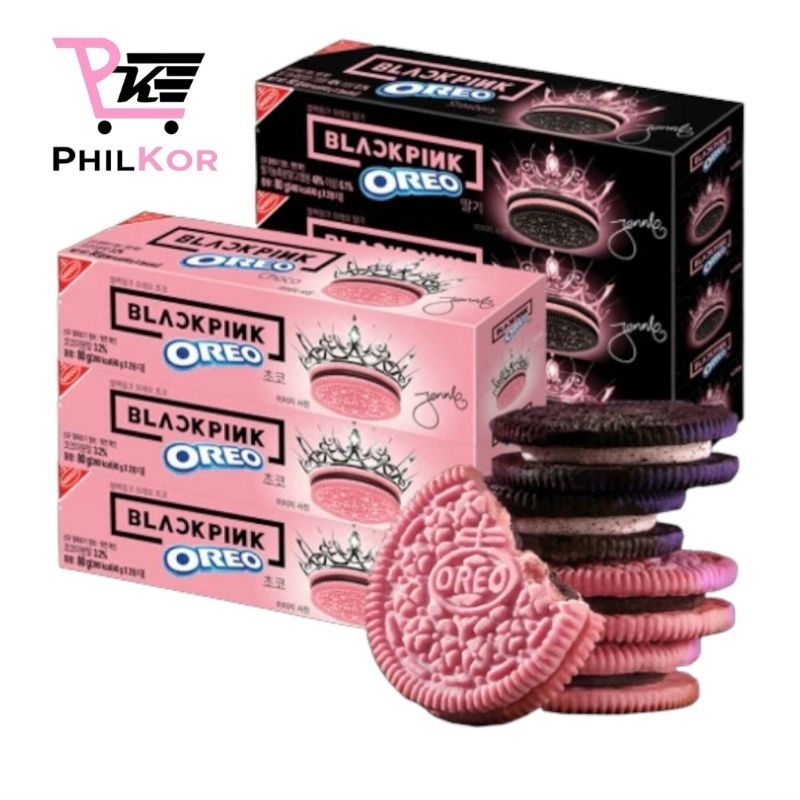 OREO BLACKPINK LIMITED EDITION CHOCOLATE STRAWBERRY 80g | Shopee ...