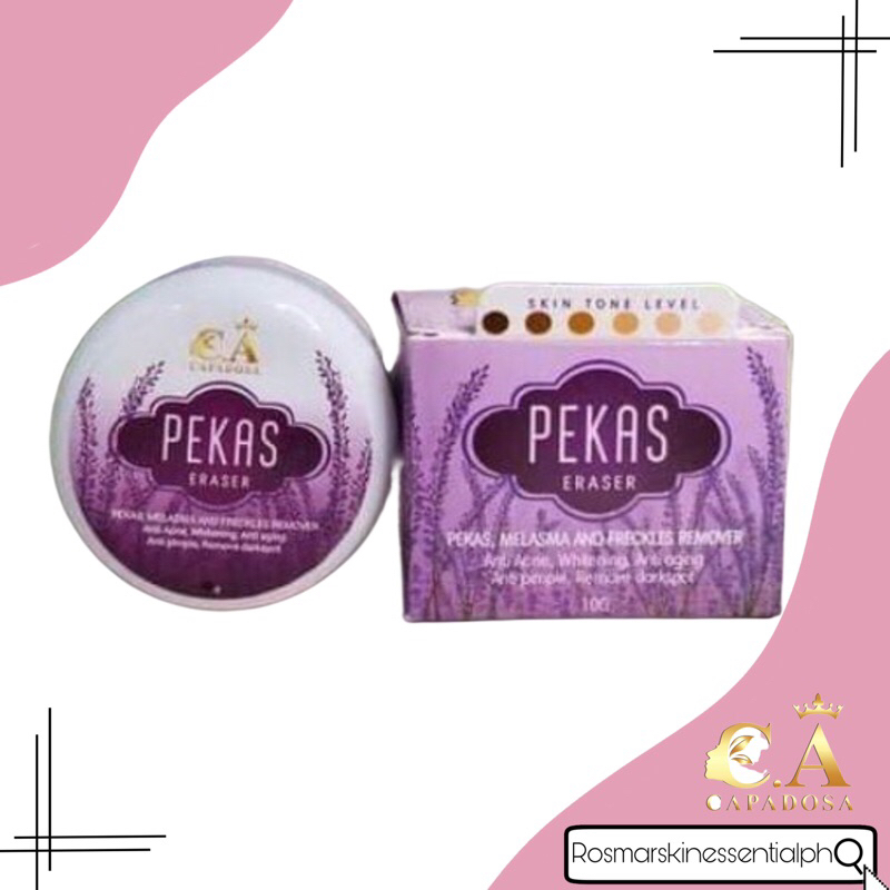 Capadosa Pekas Melasma and Freckles Remover Cream 10g Shopee