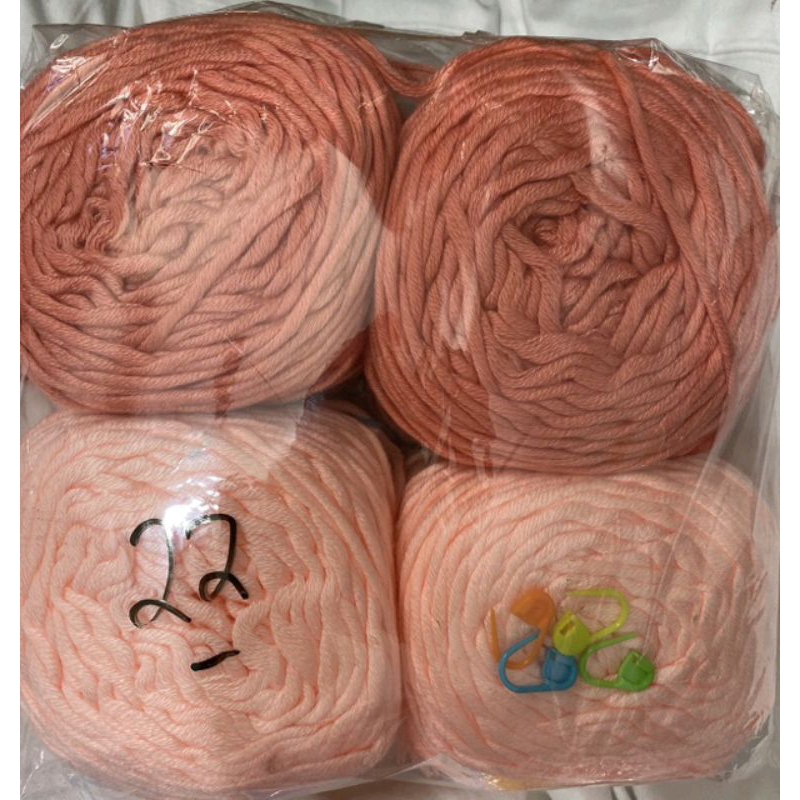 4pcs 16ply Chunky Soft Yarn Part 1 Shopee Philippines