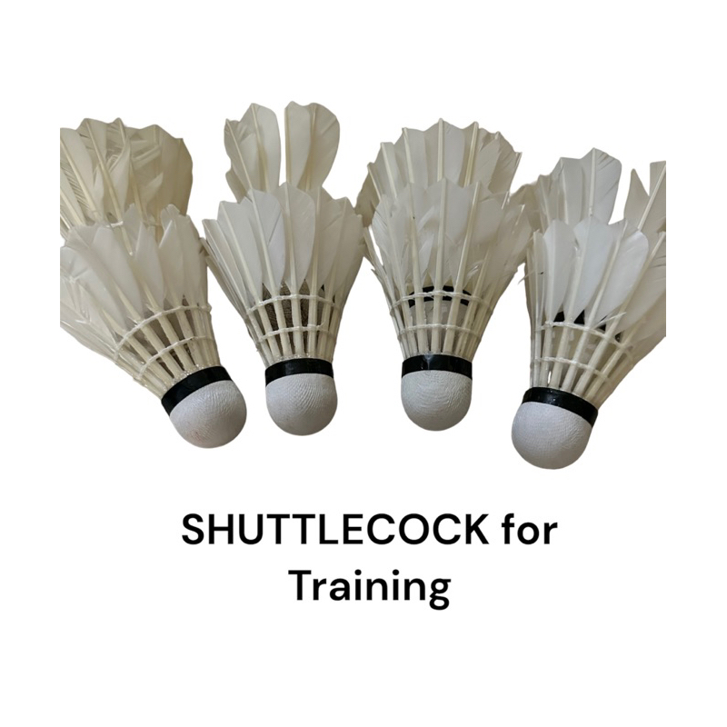 Shuttlecock for Training and Drills (Imperfect feathers) Shopee