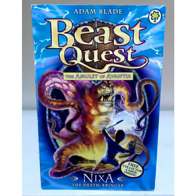 Beast Quest The Amulet of Avantia: Nixa The Death-Bringer by Adam Blade ...