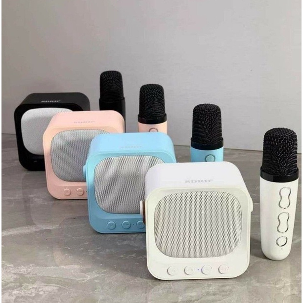 SDRD SD-503 Wireless Bluetooth Speaker with Wireless Microphone (Mpower ...