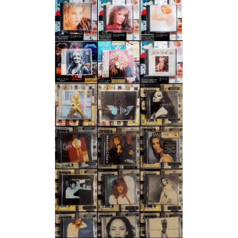 Female Artists 80s 90s Pop & Ballad Albums CDs Vintage CDs 90s CDs 80s ...