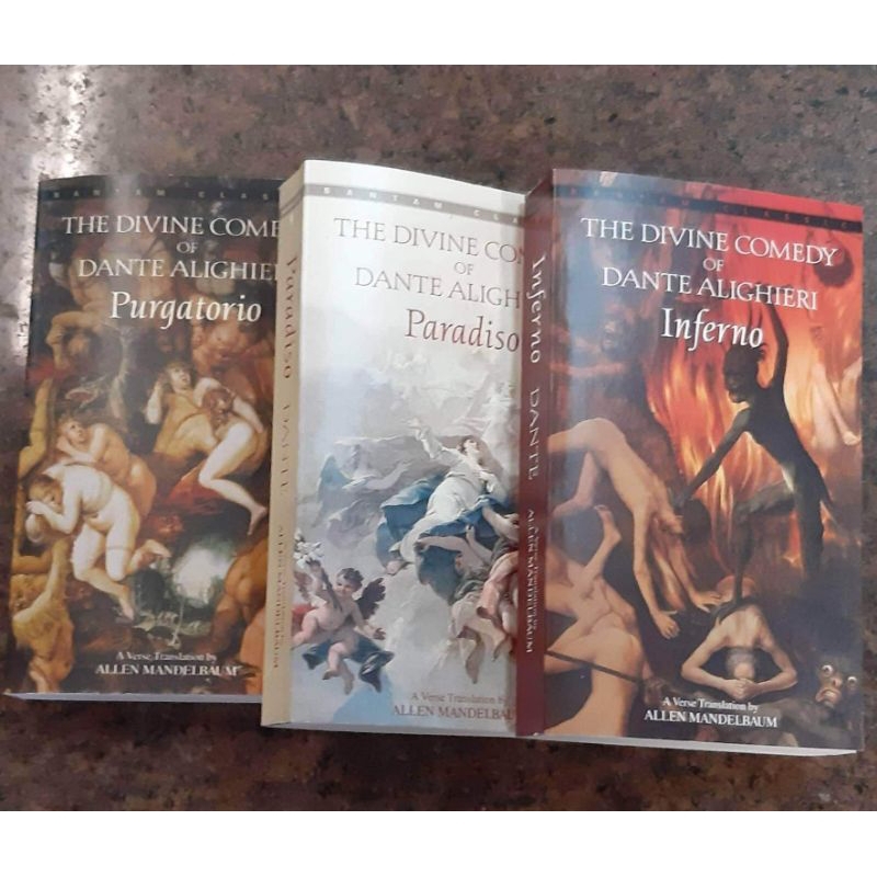 The Divine Comedy of Dante Alighieri Paradiso Purgatorio Inferno Allen