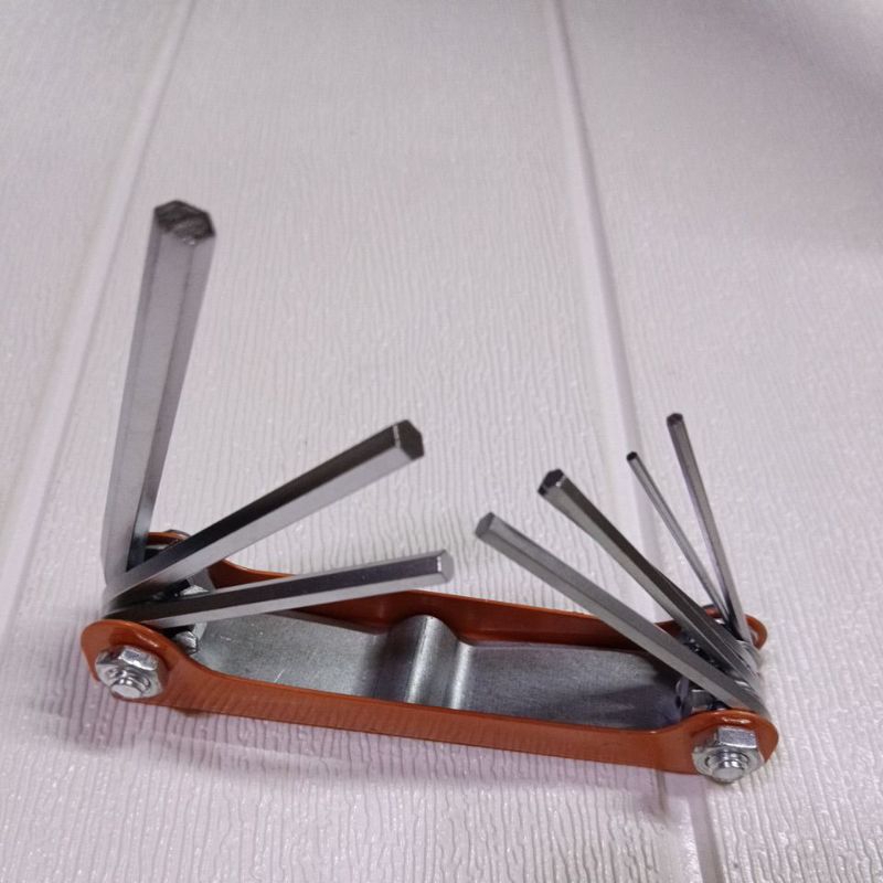 Allen wrench metal foldable allen wrench made of steel Shopee Philippines