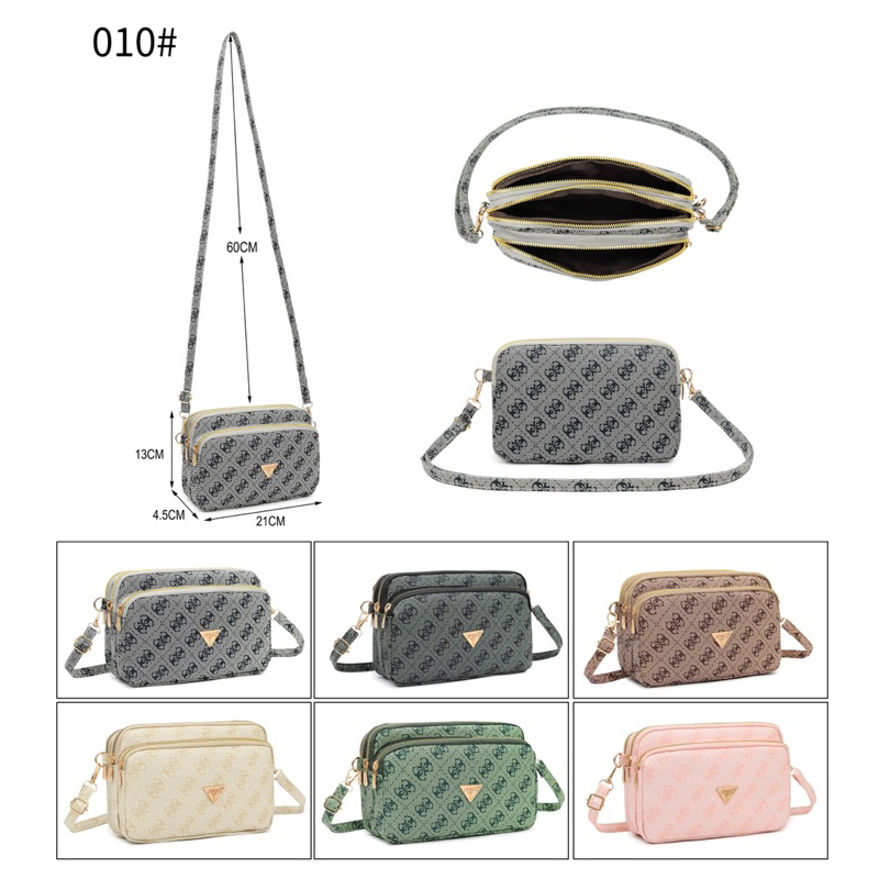 Mini Sling Bag Solid Color Fashion Style