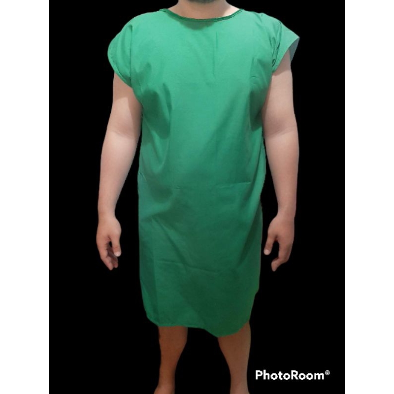 green dress australia Blue Labor and Delivery Nursing Hospital Gown – Three Little Tots main image 1