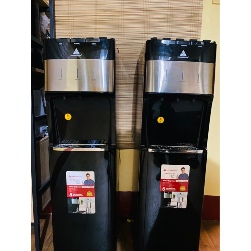 Hanabishi water dispenser Buttom load ( HFSWS1900BL) Shopee Philippines