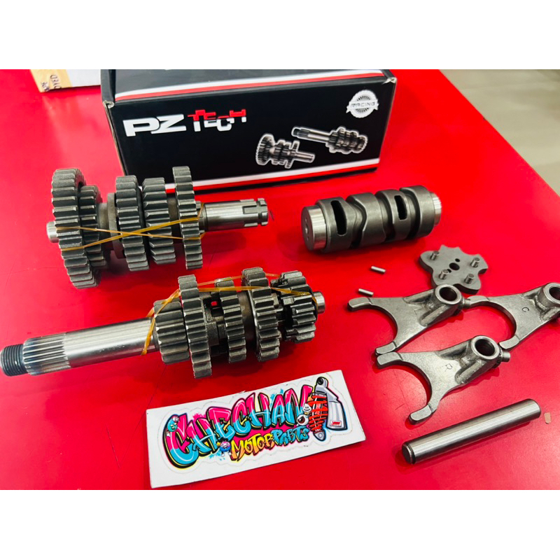 PZTECH 5 SPEED TRANSMISSION FULL SET WAVE 125 XRM 125 RS 125 PLUG