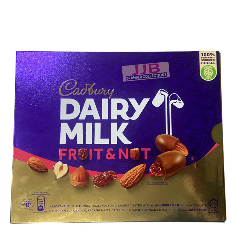 Cadbury Dairy Milk Fruit & Nut 300G Shopee Philippines