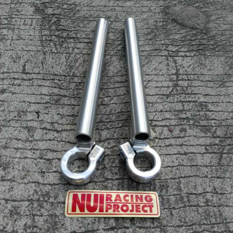 Orig Nui Alloy Naked Handle Bar Raider Carb R Fi Xrm Rs