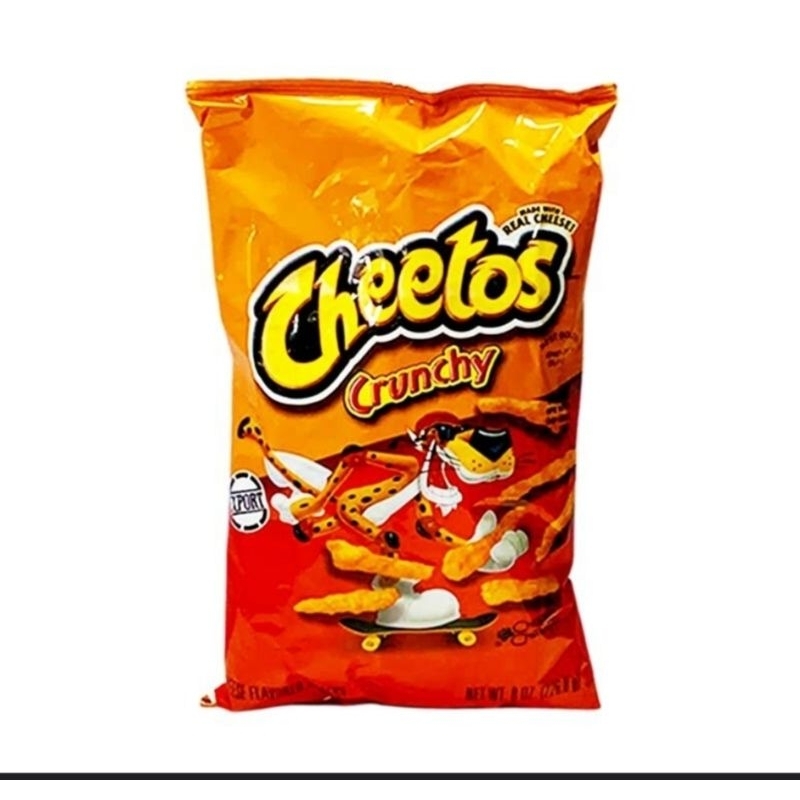 Cheetos Crunchy Cheese Flavored Snack 226.8g | Shopee Philippines