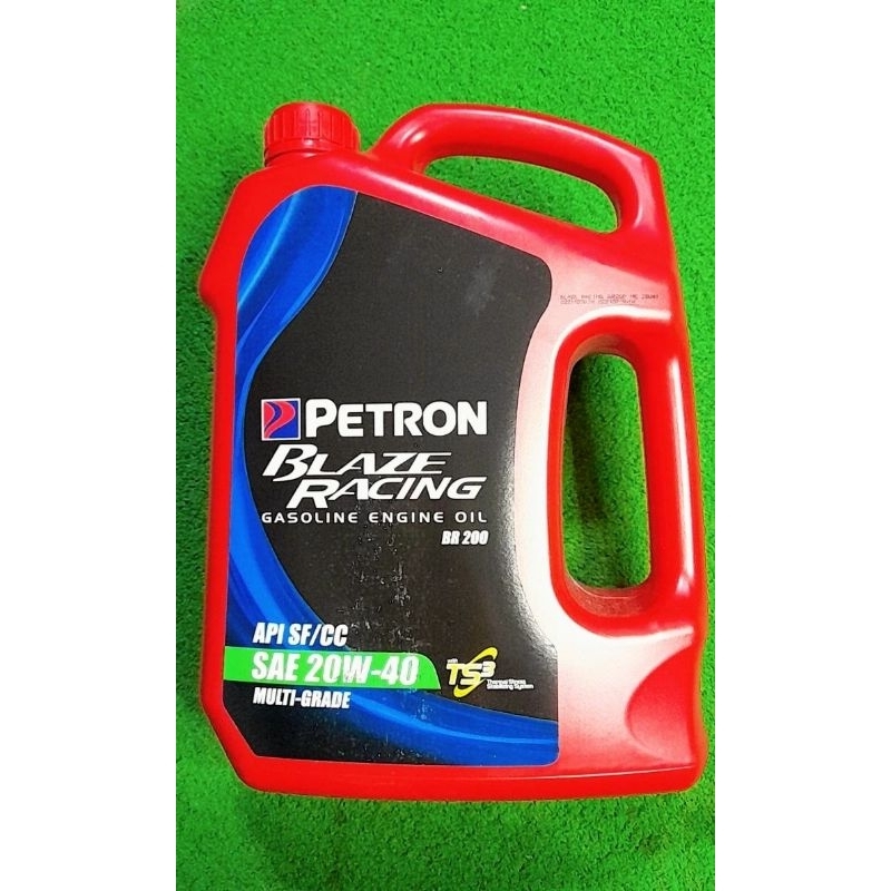 PETRON Blaze Racing Gasoline Engine Oil SAE 20W-40 Multi-Grade | Shopee ...