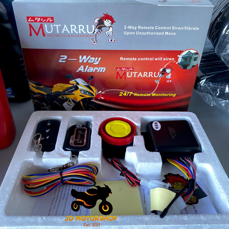Mutarru 2 Way Alarm System Universal | Shopee Philippines