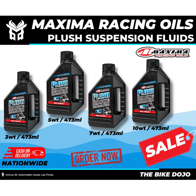 Maxima PLUSH Suspension FLUID Bike Specific Shopee Philippines