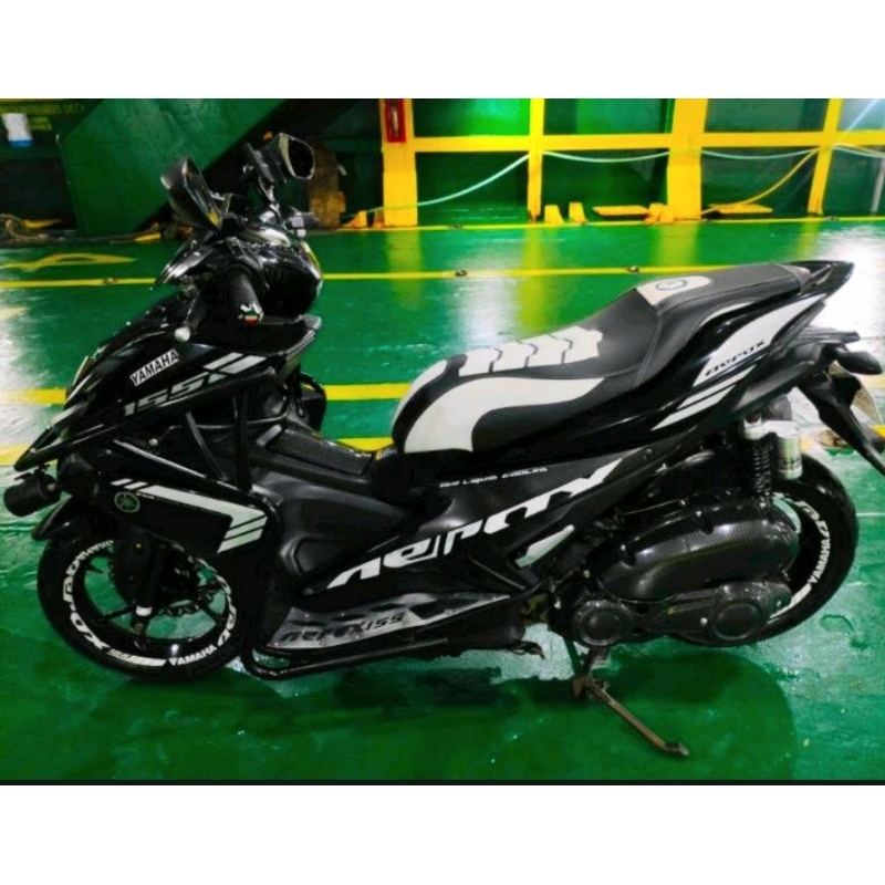 Aerox V1 V2 sports leather seat covers Shopee Philippines