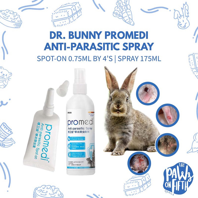 Dr. Bunny Promedi AntiParasitic for Rabbits and Guinea Pigs (AntiTick