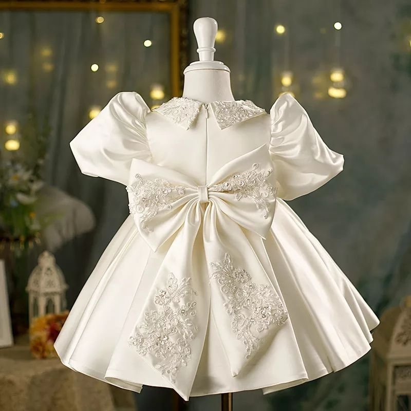 Newborn baby girl gown best sale