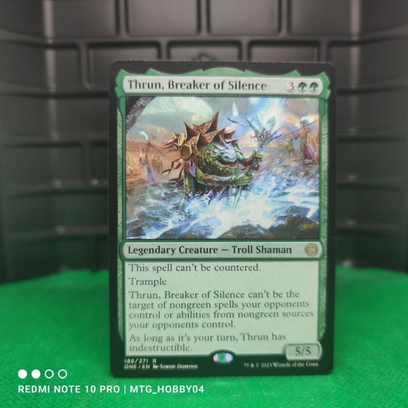 Thrun, Breaker of Silence - mtg phyrexia | Shopee Philippines