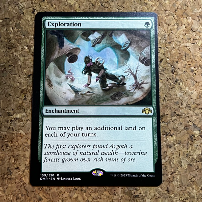 EXPLORATION ENCHANTMENT DMR DOMINARIA REMASTERED GREEN MTG MAGIC THE GATHERING Shopee