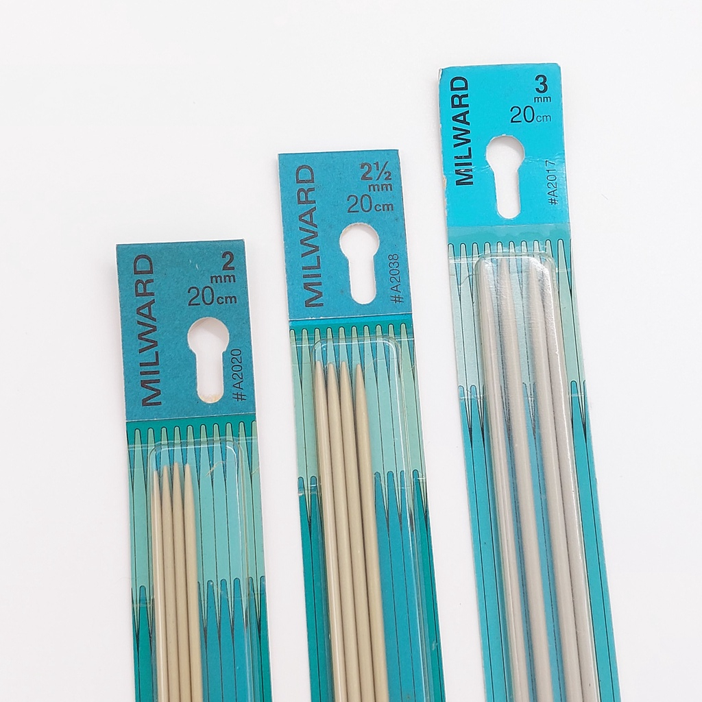 Yarns Art MILWARD Double Pointed Knitting Needles Set of 4 (20cm) Shopee Philippines