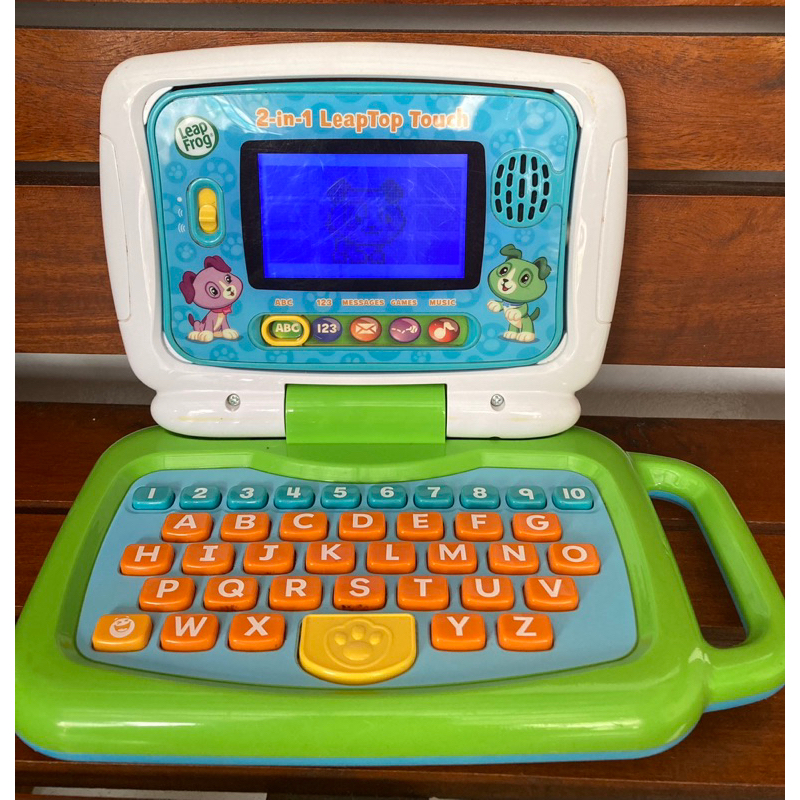 LeapFrog 2-in-1 LeapTop Touch,Green | Shopee Philippines