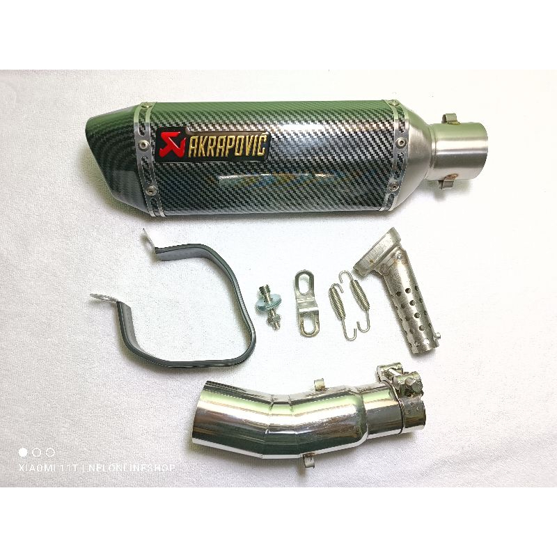 Akrapovic 370 with Midlink for Cf Moto 450 Sr | Shopee Philippines