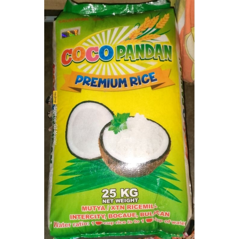 COCO PANDAN PREMIUM RICE 25KG | Shopee Philippines