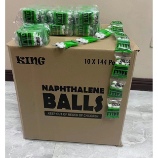 144 Pcs Naphthalene Balls Alcampor Fresh Smell Moth Balls