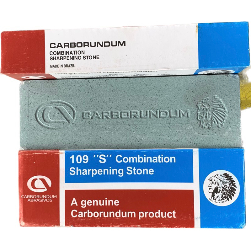 Carborundum combination silicon green carbide sharpening stone Brazil ...
