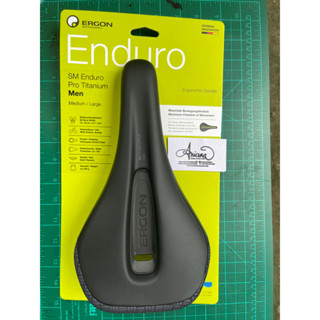 Ergon SM Enduro PRO TITANIUM Men s Saddle Stealth Shopee