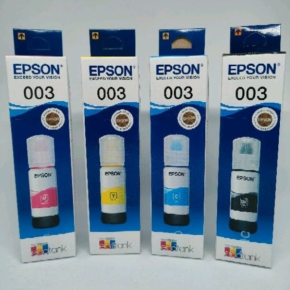 Epson Ink 003 Genuine 65ml 1set Shopee Philippines 9351