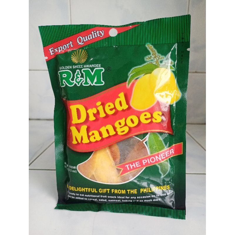 R&M DRIED MANGOES - 100G | Shopee Philippines
