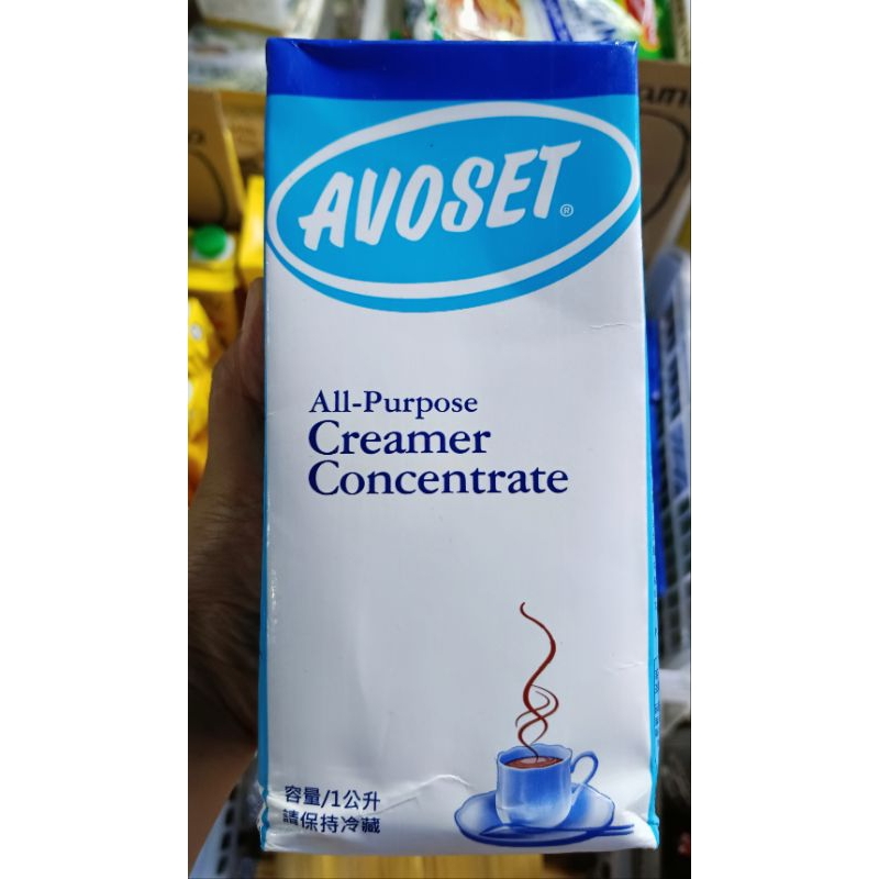 All Purpose Creamer Concentrate 1L for Coffee/ Tea AVOSET Product of