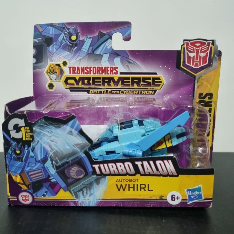 Transformers Cyberverse Battle for Cybertron Turbo Talon Autobot Whirl ...