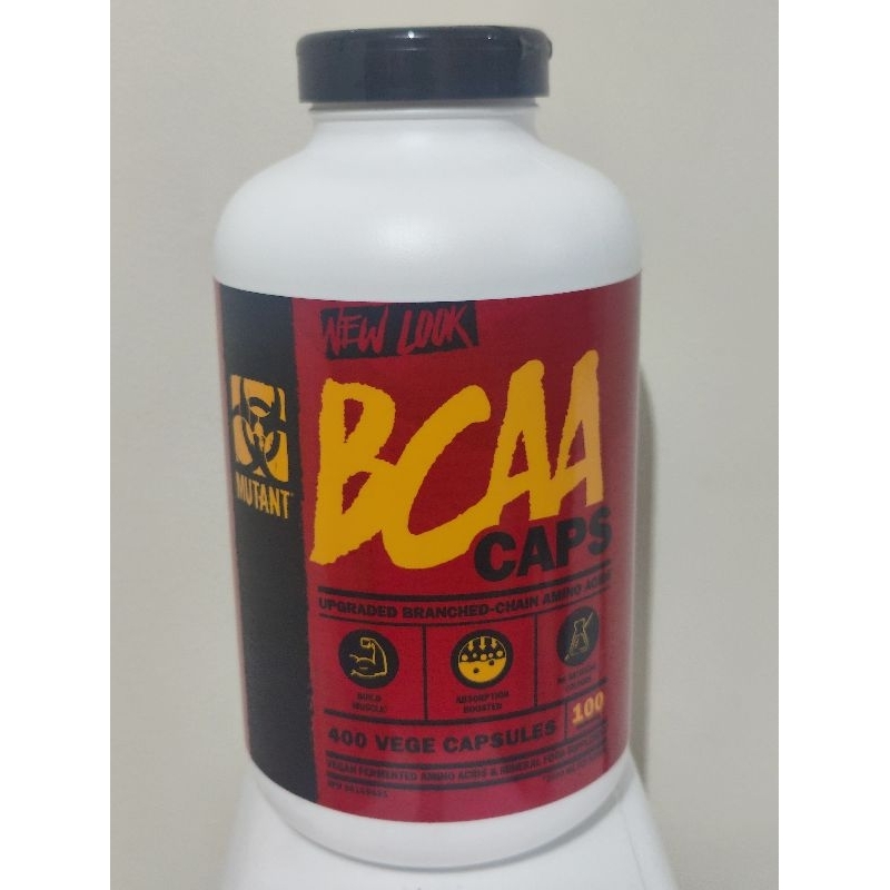 Mutant BCAA 400 & 200 capsule gym fitness muscle recovery supplement