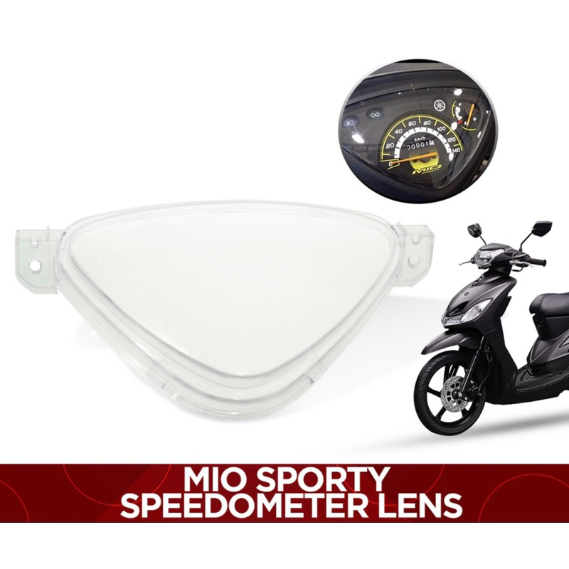 YAMAHA MIO SPORTY OEM SPEEDOMETER CLEAR GAUGE LENS FOR MIO SPORTY