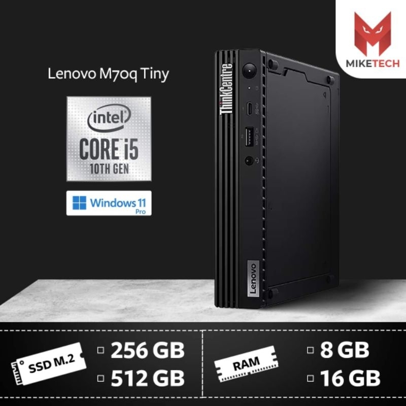 Lenovo ThinkCentre M70q Gen1/2/3/4 10th-14th Gen Core i5-i7 16GB RAM ...